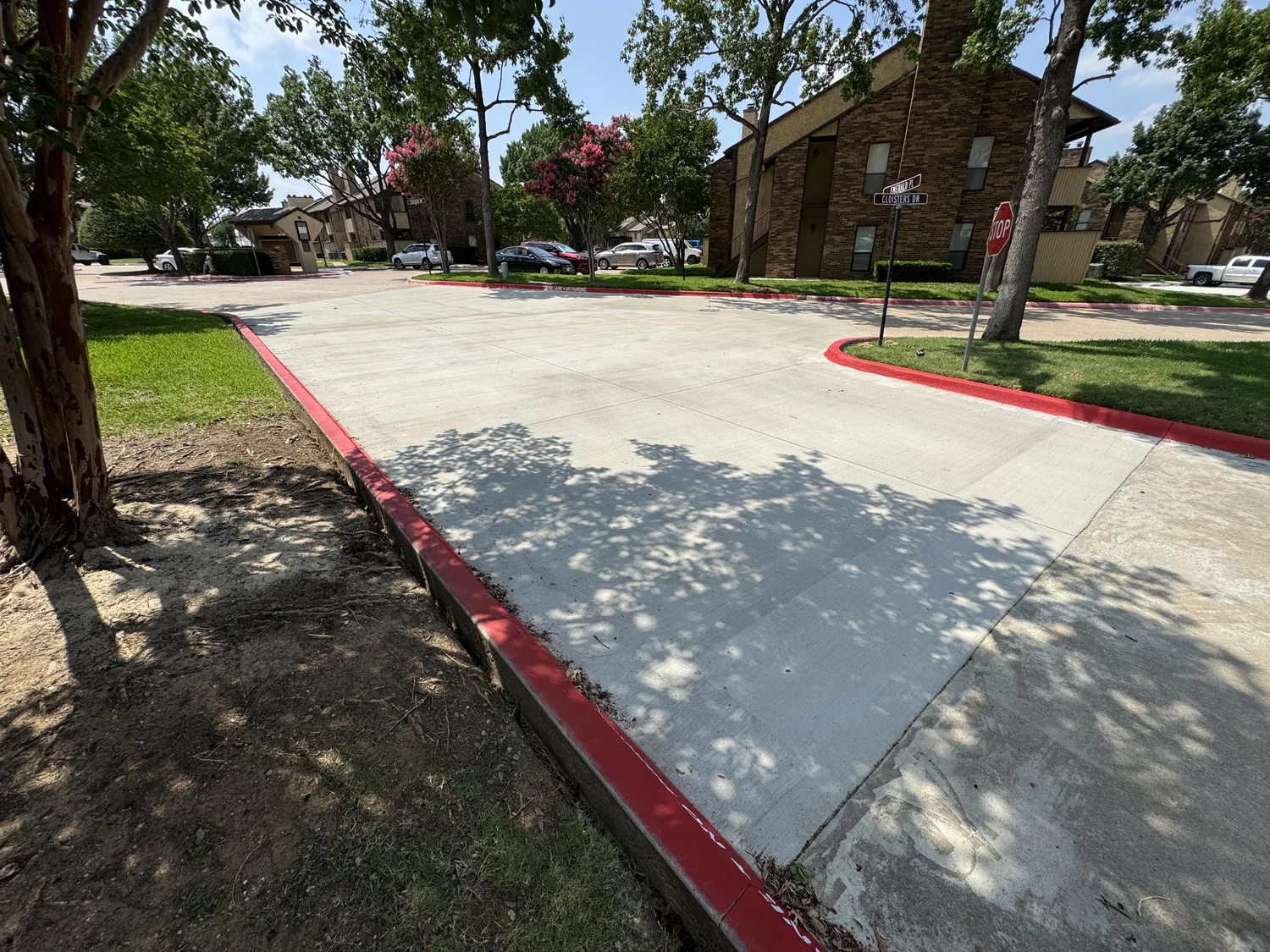 Poured to spec, documented to match by Lucky’s Concrete in St. Louis